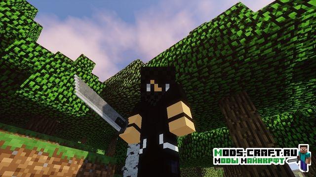 Ресурспак на красивые мечи - 3D Swords для minecraft 1.13 1.12.2 1.11.2 1.10.2 1.9.4