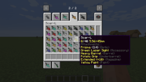 Мод Gun Customization Infinity 1.16.5, 1.15.2, 1.14.4, 1.12.2