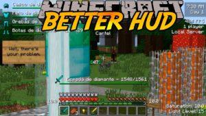 Мод на интерфейс - Better HUD для minecraft 1.12.2 1.10.2 1.8.9 1.7.10