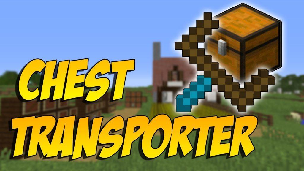 Мод на перемещение сундуков - Chest Transporter для minecraft 1.12.2 1.11.2 1.10.2 1.9.4 1.8 1.7.10 1.5.2