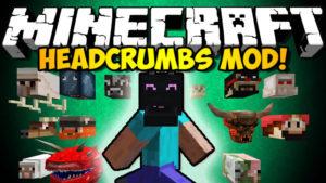 Мод на Маски - Headcrumbs для minecraft 1.12.2 1.11.2 1.10.2 1.9.4 1.7.10