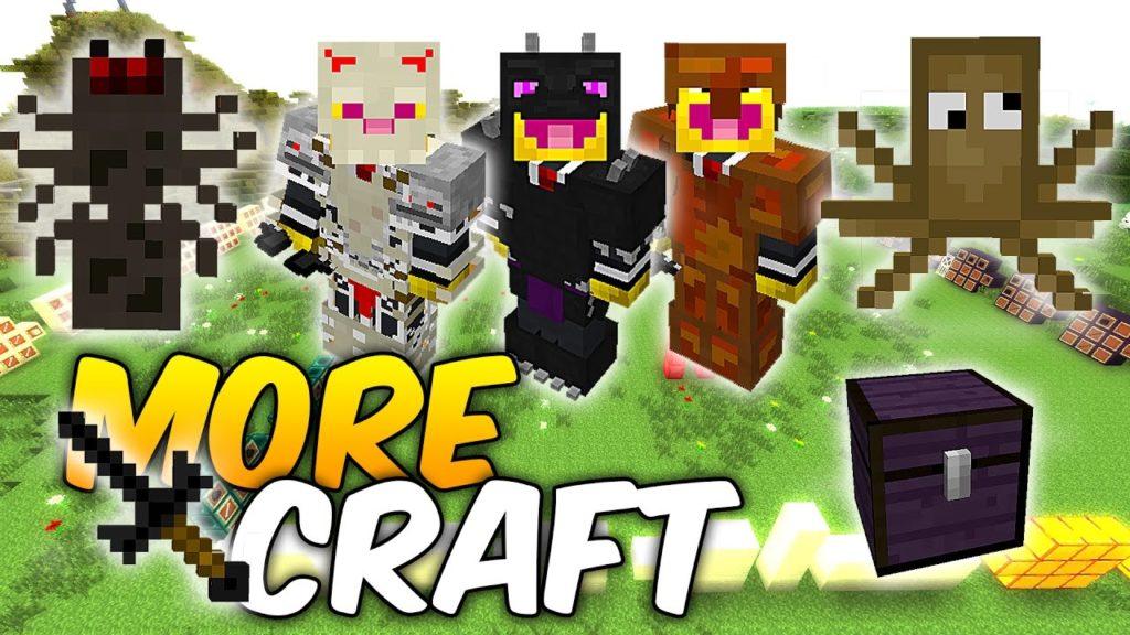 Мод на новые крафты и предметы - MoreCraft для minecraft 1.12.2 1.11.2 1.10.2 1.9.4 1.8.9 1.7.10 1.6.4 1.5.2