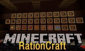 Мод на Консервы - Rationcraft для minecraft 1.12.2