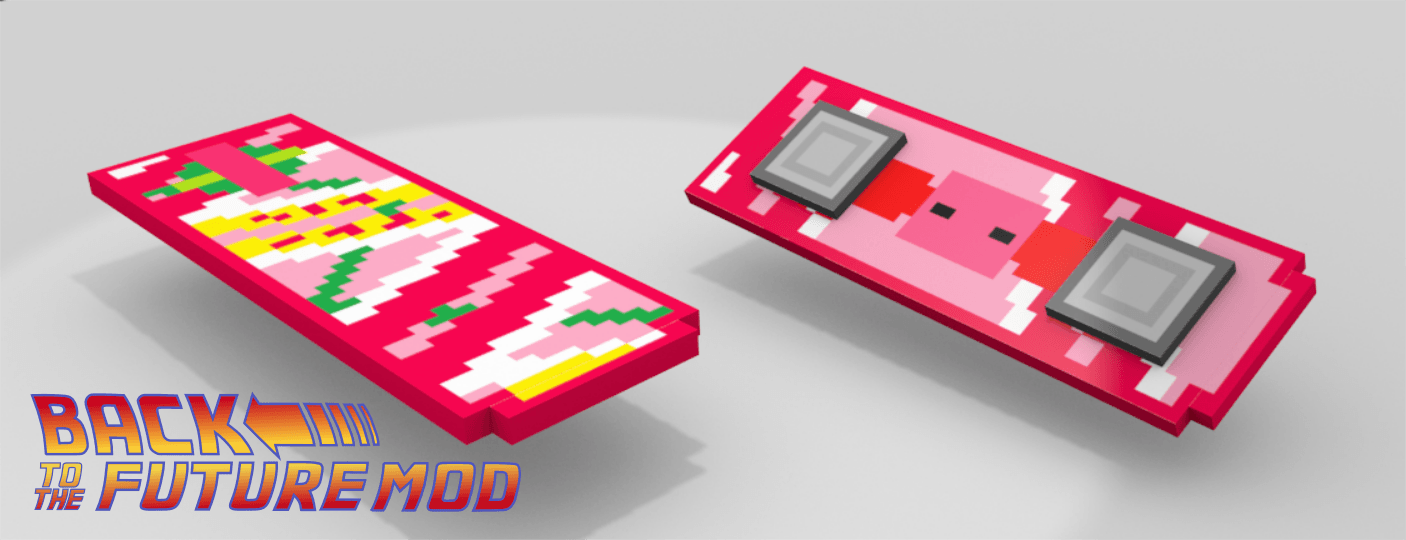 Мод Back to the Future Return для minecraft 1.12.2