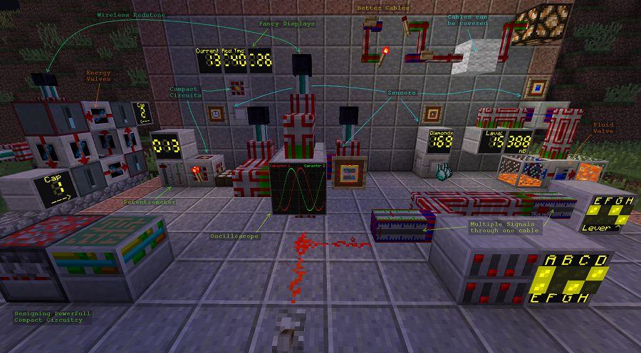 Мод Automated Redstone для minecraft 1.12.2 1.11.2 1.10.2 1.9.4 1.8.9 1.7.10 1 Мод Automated Redstone для minecraft 1.12.2 1.11.2 1.10.2 1.9.4 1.8.9 1.7.10