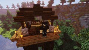 Карта острова с домом для майнкрафт 1.13.2, 1.12.2