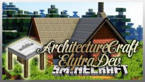 Мод ArchitectureCraft ElytraDev для minecraft 1.12.2