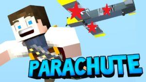 Мод на парашют - Parachute для minecraft 1.15.2, 1.14.4, 1.12.2, 1.7.10