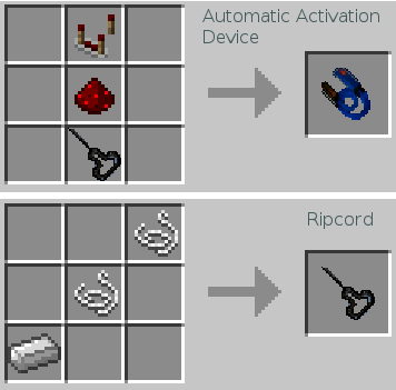 Мод на парашют - Parachute для minecraft 1.15.2, 1.14.4, 1.12.2, 1.7.10