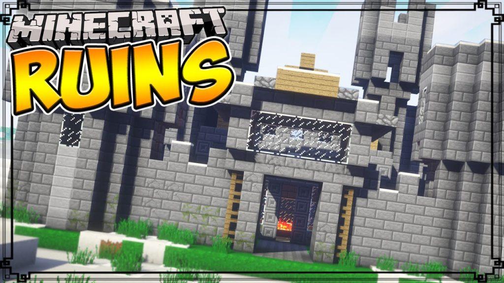 Мод на руины и замки - Ruins для minecraft 1.15.2, 1.14.4, 1.12.2, 1.7.10
