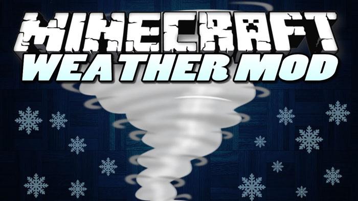 Мод на торнадо и землетрясения - Weather, Storms & Tornadoes для minecraft 1.18.2, 1.12.2, 1.10.2, 1.8.9, 1.7.10