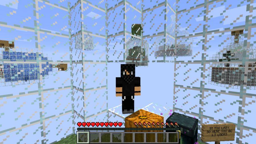 Карта мир в бутылке (1 и 2 части) для майнкрафт 1.13.2 - 1.52