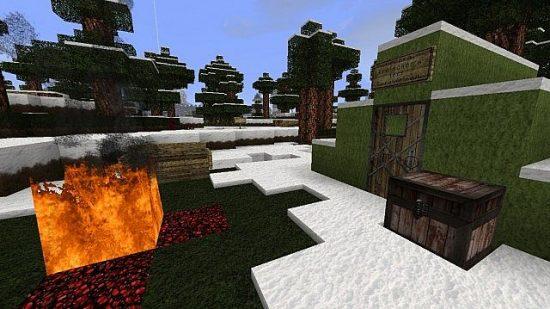 Карта Русского города для майнкрафт 1.12.2 1.7.10 1.5.2