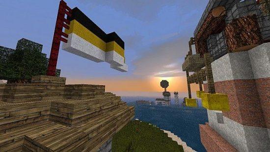 Карта Русского города для майнкрафт 1.12.2 1.7.10 1.5.2