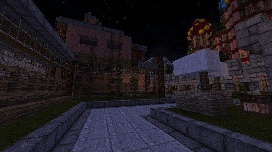 Карта Русского города для майнкрафт 1.12.2 1.7.10 1.5.2