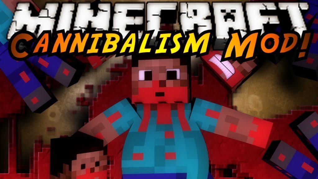 Мод на каннибализм - Cannibalism для minecraft 1.12.2 1.11.2 1.10.2 1.8.9 1.7.10