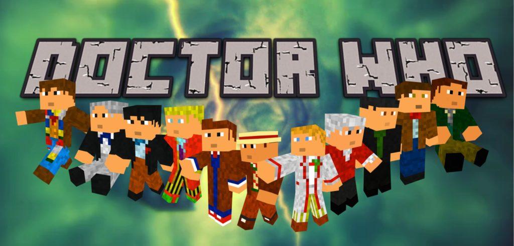 Ресурспак Doctor Who для minecraft 1.13.2 1.12.2