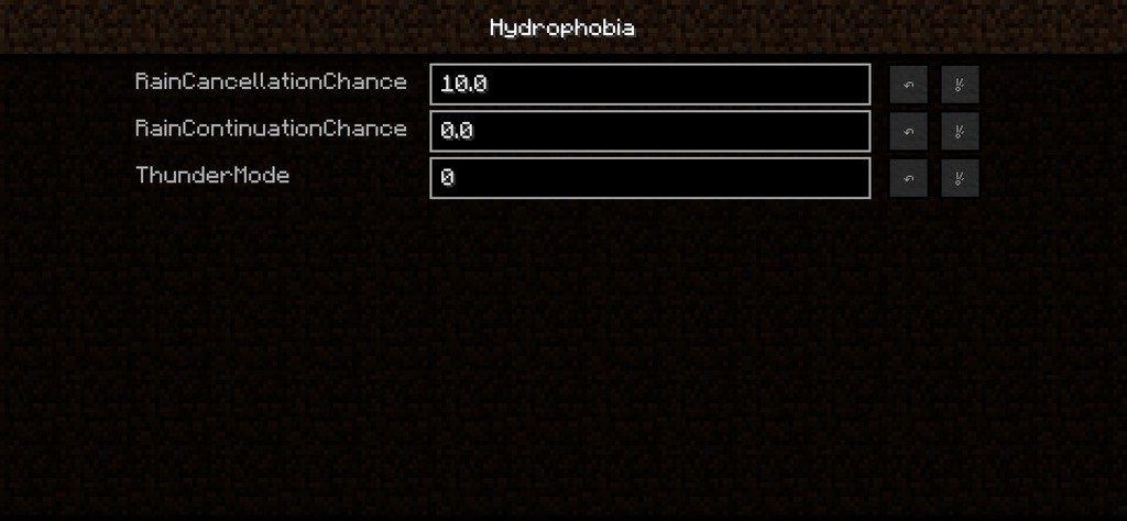 Мод Hydrophobia для minecraft 1.12.2 1.11.2 1.10.2 1 Мод Hydrophobia для minecraft 1.12.2 1.11.2 1.10.2