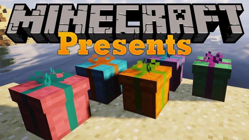 Мод на подарки - presents для minecraft 1.12.2