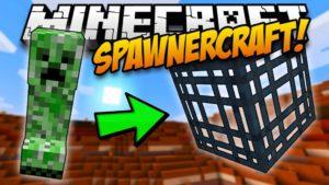 Мод SpawnerCraft для minecraft 1.12.2 1.11.2 1.10.2 1.9.4 1.8.9 1.7.10
