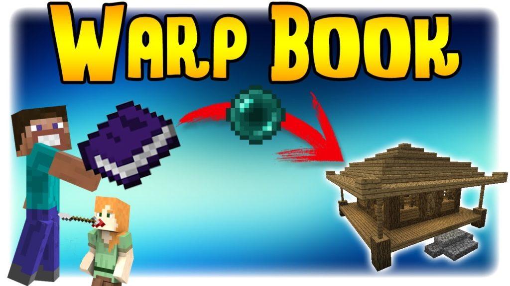 Мод на книгу телепортации - Warp Book для minecraft 1.12.2 1.8.9 1.7.10 1.6.4 Мод на книгу телепортации - Warp Book для minecraft 1.12.2 1.8.9 1.7.10 1.6.4