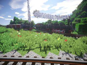 Мод на поезда - Rails of War для minecraft 1.12.2, 1.7.10