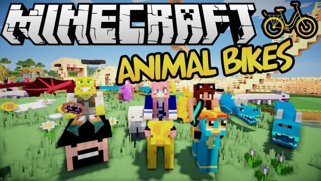 Мод Animal Bikes для minecraft 1.16.5, 1.14.4, 1.12.2, 1.7.10