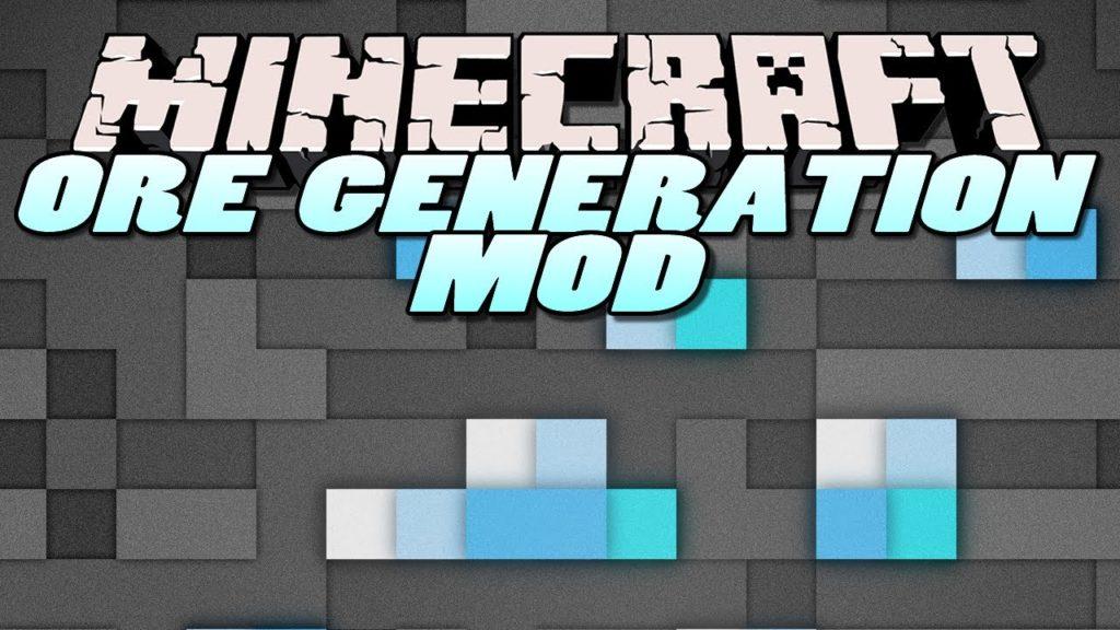Мод Custom Ore Generation Revival для minecraft 1.12.2 1.10.2 1.7.10 1.6.4