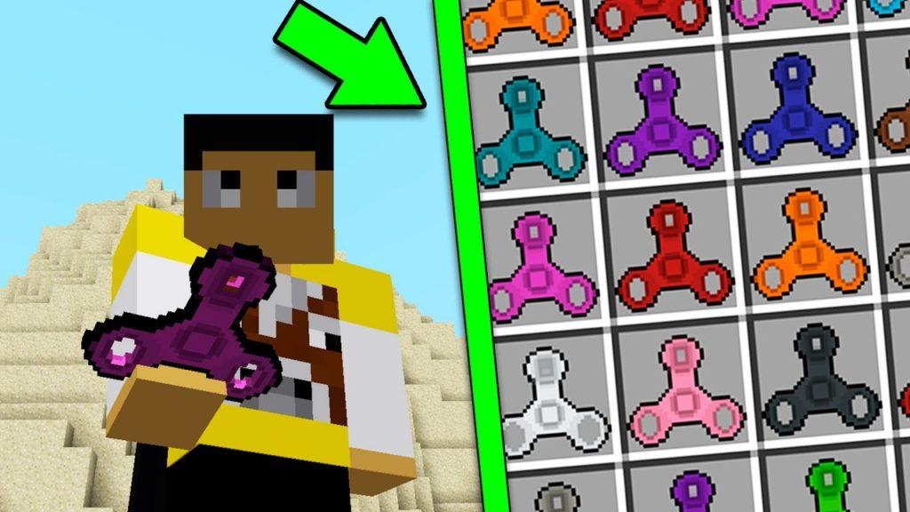 Мод на Спиннеры - Fidget Spinner для minecraft 1.12.2 1.11.2 1.10.2 1.8.9 Мод на Спиннеры - Fidget Spinner для minecraft 1.12.2 1.11.2 1.10.2 1.8.9