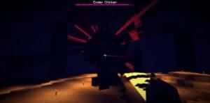 Мод Mighty Ender Chicken для minecraft 1.12.2