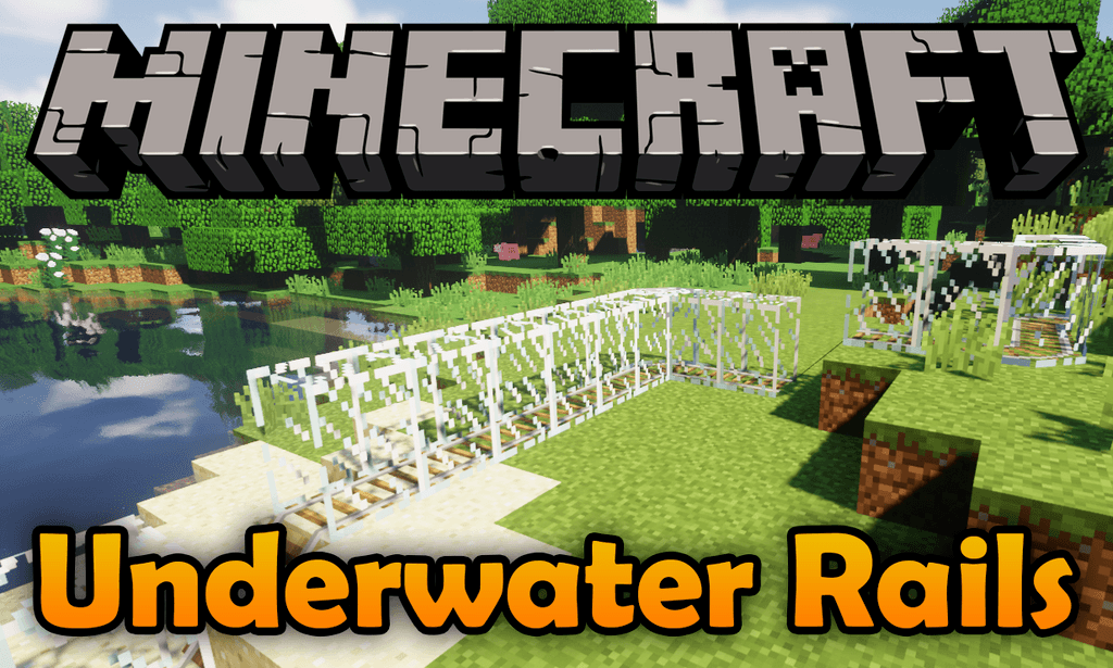 Мод на подводные рельсы - Underwater Rails для minecraft 1.12.2