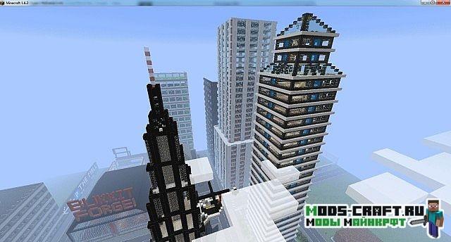 Мод Flenix Cities для minecraft 1.7.10