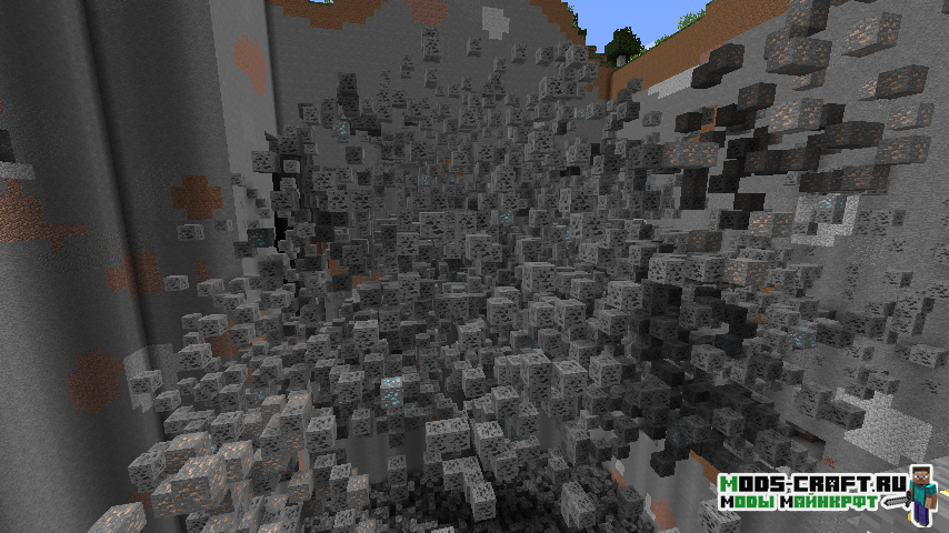Мод Realistic Ore Veins для майнкрафт 1.15.2, 1.14.4, 1.12.2