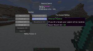 Мод Enhanced Armaments 1.13.2, 1.12.2 (способности у оружия)