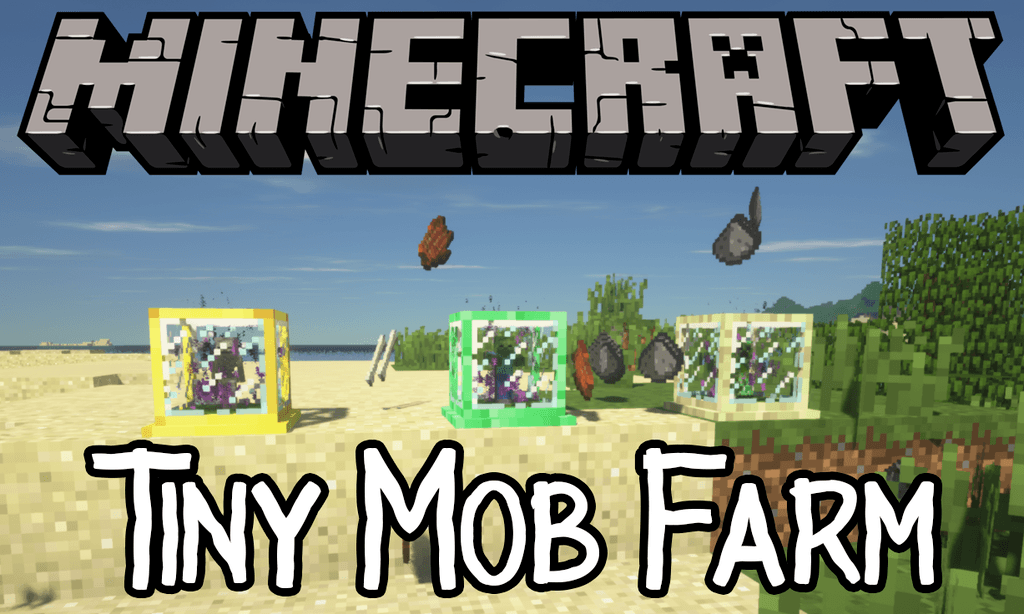 Мод Tiny Mob Farm 1.16.4, 1.15.2, 1.14.4, 1.12.2 (фарм мобов)