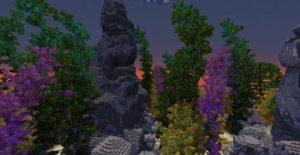 Карта красивый подводный мир для майнкрафт 1.13.2 1.12.2 1.11.2 1.10.2