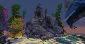 Карта красивый подводный мир для майнкрафт 1.13.2 1.12.2 1.11.2 1.10.2