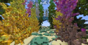 Карта красивый подводный мир для майнкрафт 1.13.2 1.12.2 1.11.2 1.10.2