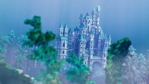 Карта красивый подводный мир для майнкрафт 1.13.2 1.12.2 1.11.2 1.10.2