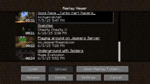 Мод Replay для майнкрафт 1.14.4, 1.12.2, 1.7.10 Мод Replay для майнкрафт 1.14.4, 1.12.2, 1.7.10