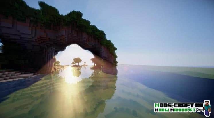 Мод GLSL Shaders для майнкрафт 1.14.4, 1.12.2, 1.7.10, 1.5.2