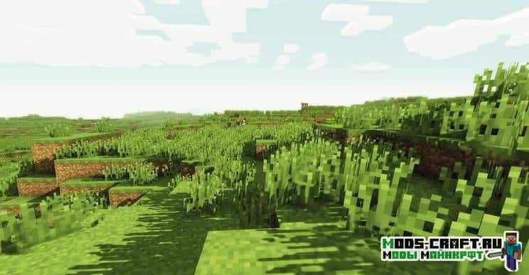 Мод GLSL Shaders для майнкрафт 1.14.4, 1.12.2, 1.7.10, 1.5.2