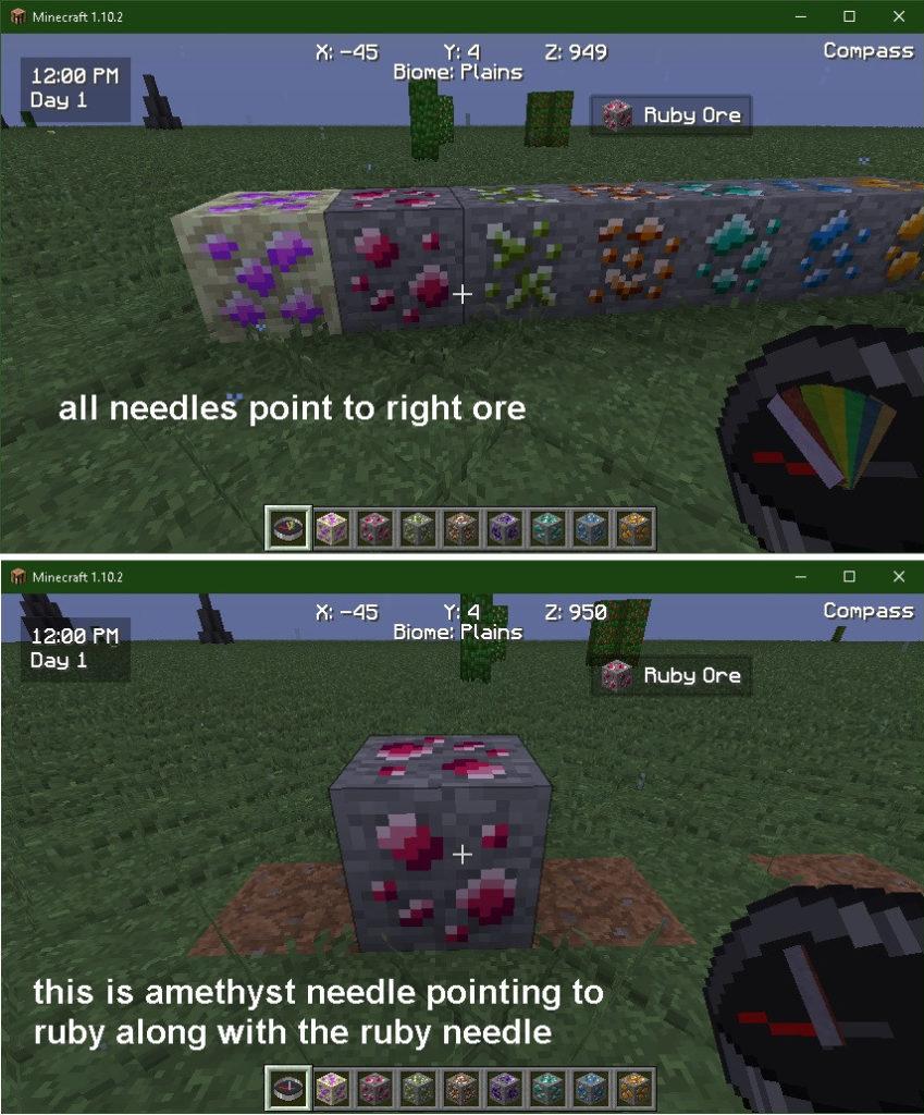 Читерный компас - Finder Compass для майнкрафт 1.16.2, 1.14.4, 1.12.2, 1.7.10