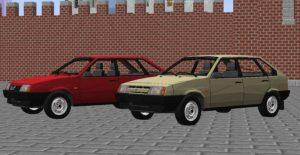 Пак машин ВАЗ - D33 Vaz package для minecraft 1.12.2, 1.7.10