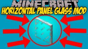 Мод на горизонтальные стёкла - Horizontal Glass Panes для minecraft 1.15.2, 1.12.2, 1.7.10