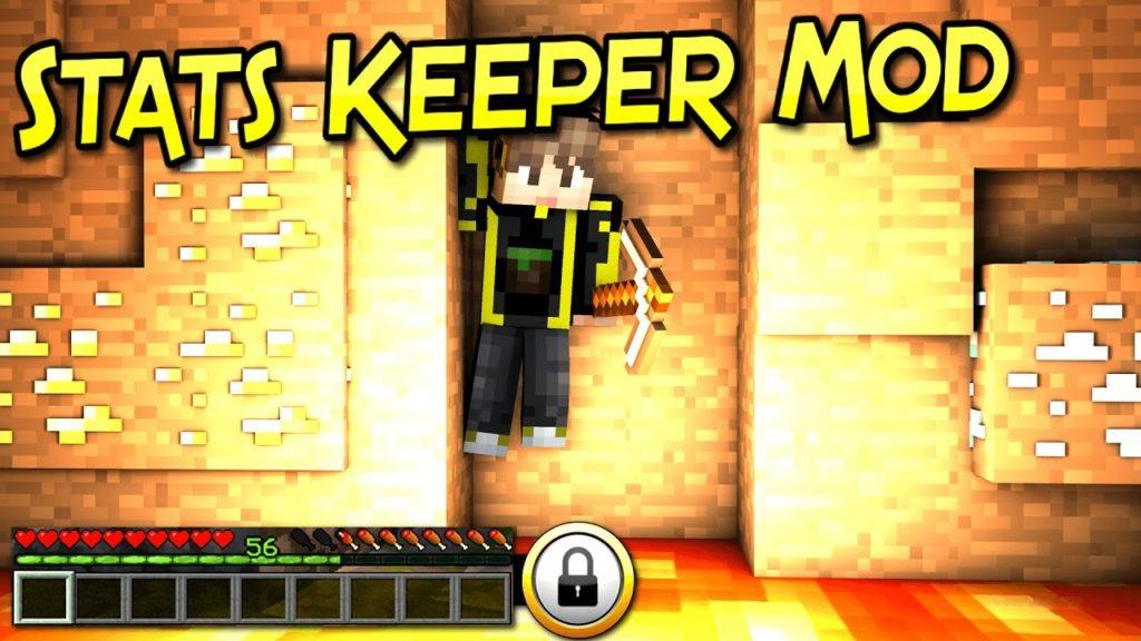 Мод Stats Keeper для minecraft 1.15.2, 1.14.4, 1.12.2