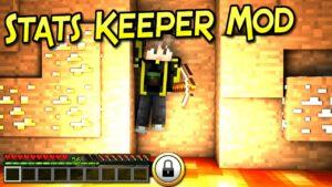 Мод Stats Keeper для minecraft 1.15.2, 1.14.4, 1.12.2