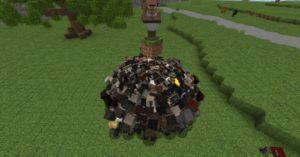 Текстуры зомбиапокалипсиса - Tissou’s Zombie для minecraft 1.13.2 1.12.2