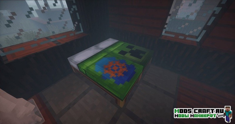 Мод Cosmetic Beds для майнкрафт 1.14.4, 1.12.2 3 Мод Cosmetic Beds для майнкрафт 1.14.4, 1.12.2
