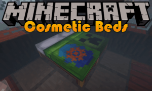 Мод Cosmetic Beds для майнкрафт 1.14.4, 1.12.2